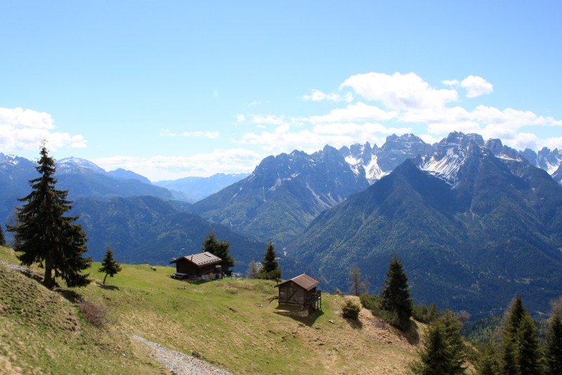 Vista da Pian dei Buoi