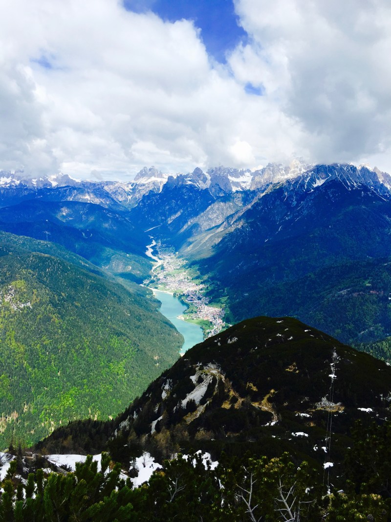 valle di Auronzo dal m. Tudaio