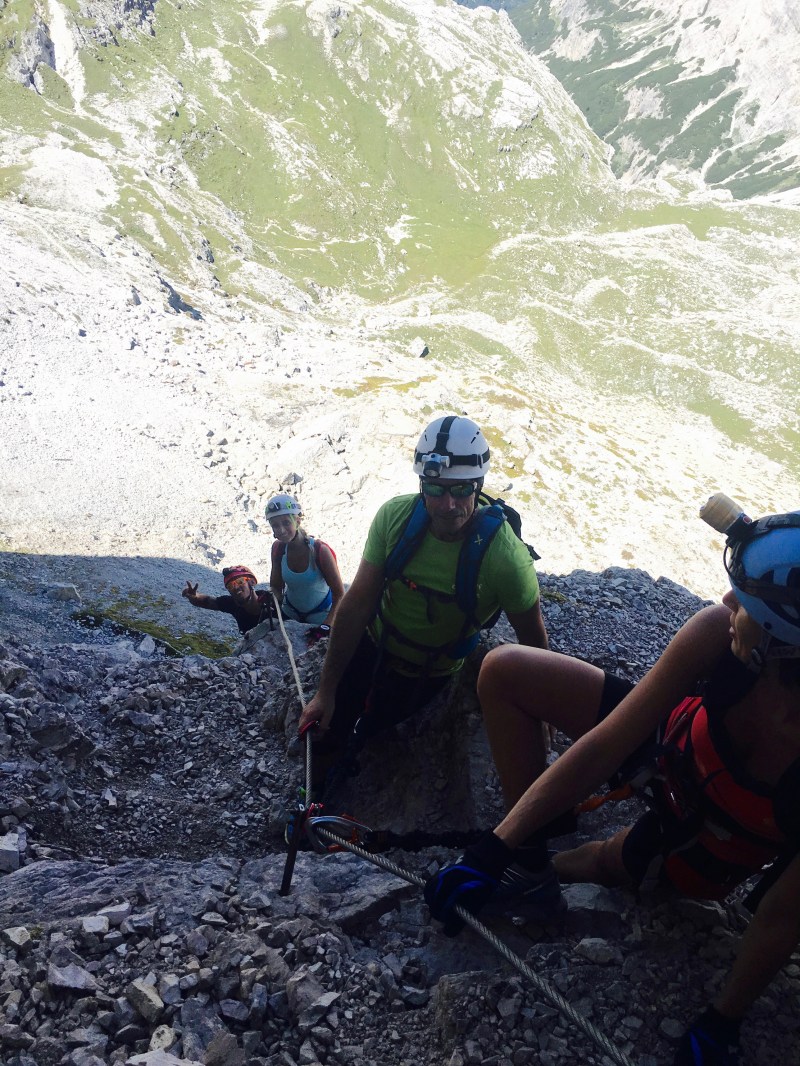 ferrata torre di Toblin