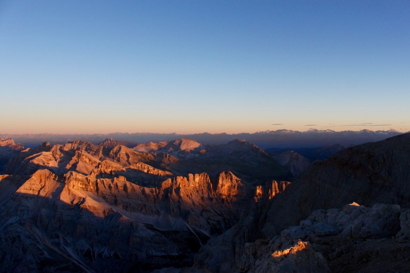 Alba dalla Tofana di mezzo (Cortina)