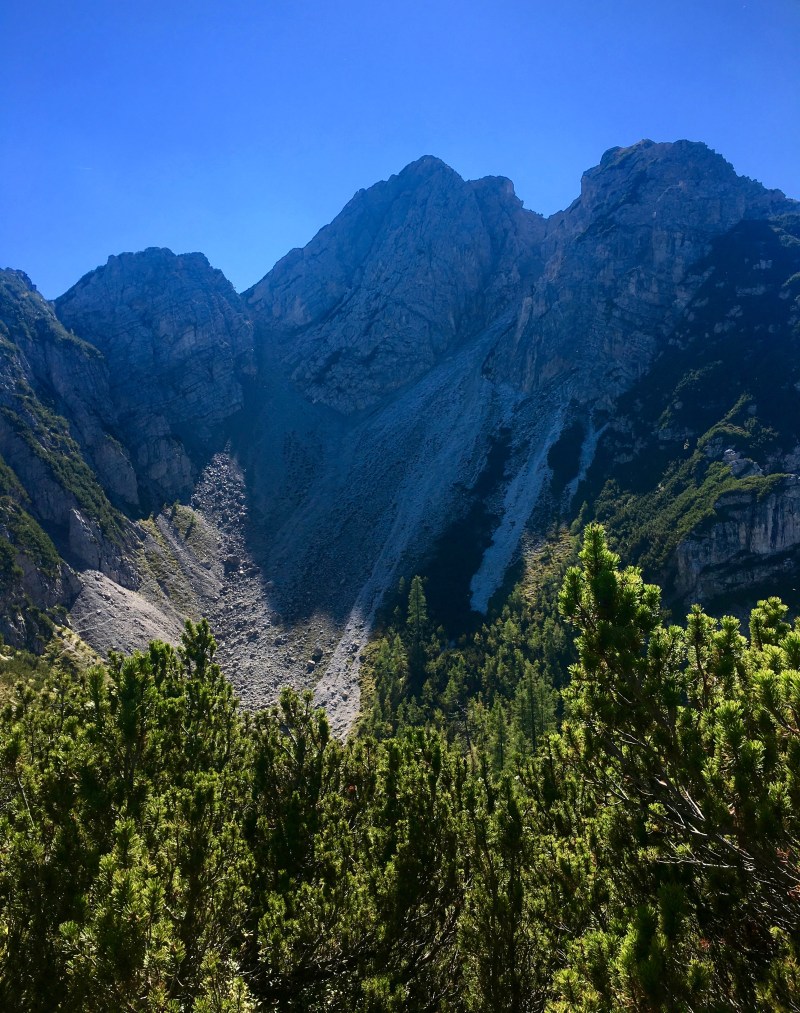 verso la cima del Picco di Roda