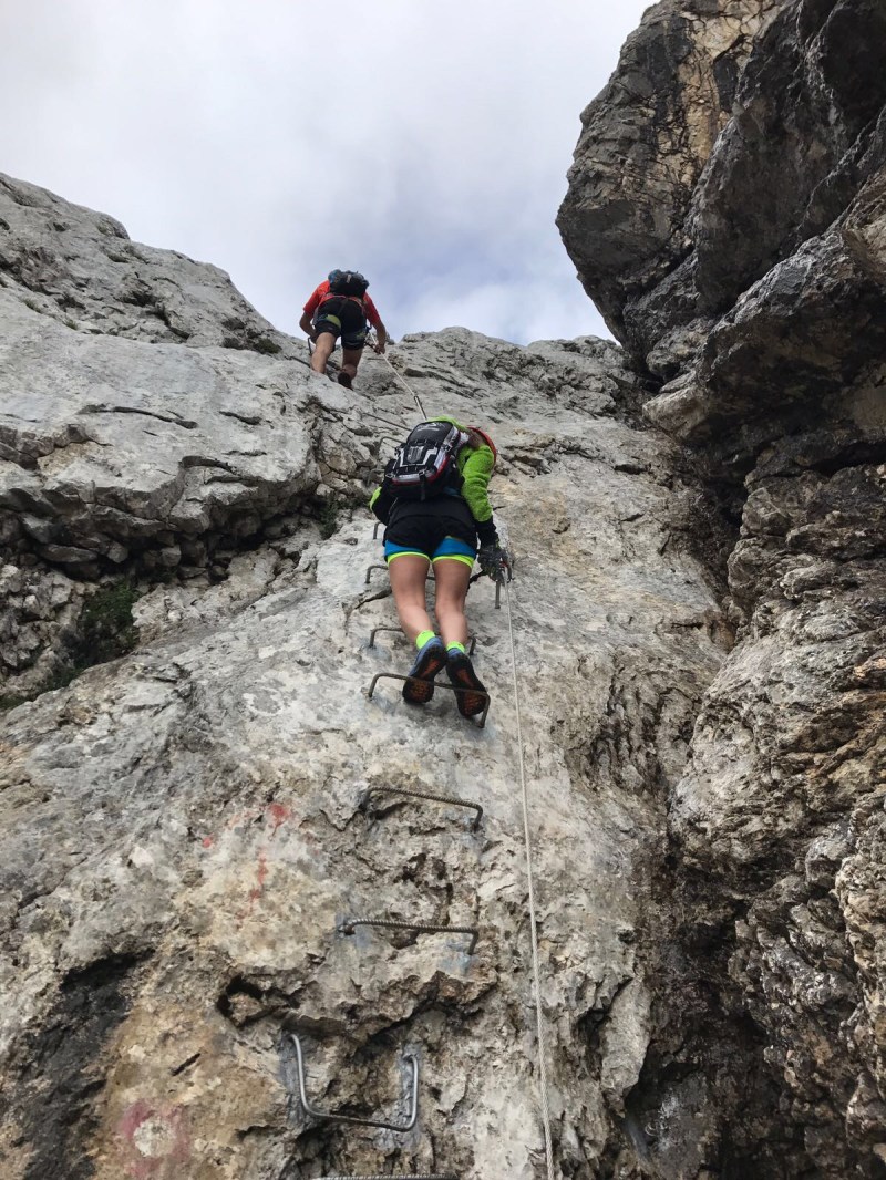 Cima M. Peralba per ferrata Sartor